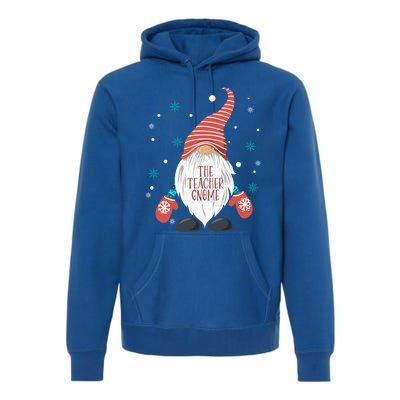 Christmas Matching Pjs For Family Christmas Or Teacher Gnome Meaningful Gift Premium Hoodie