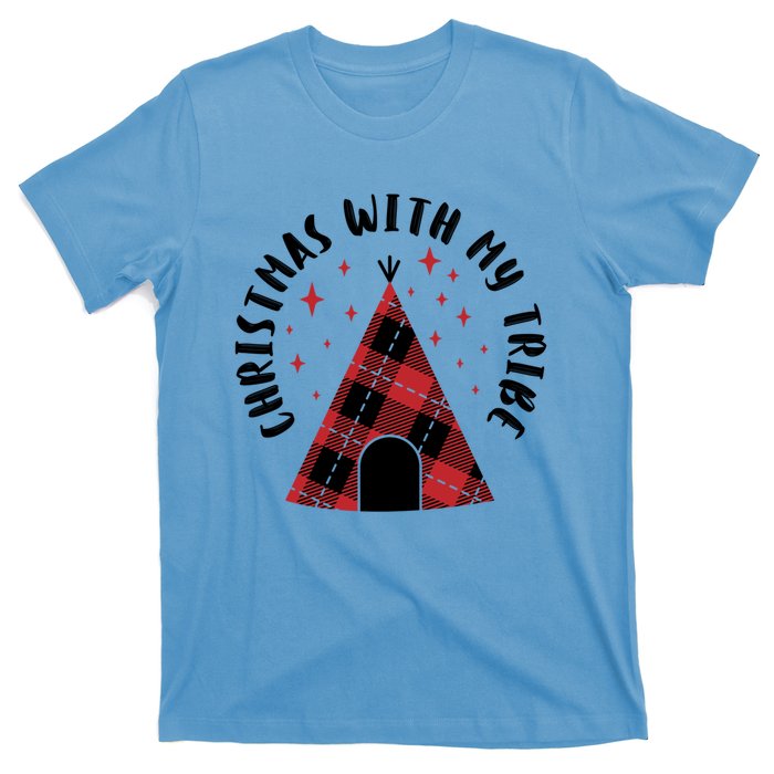 Cute Matching Plaid Family Christmas Tribe Pajamas Funny Gift Meaningful Gift T-Shirt