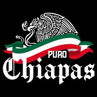 Chiapas Mexico Puro Chiapas Eagle Flag Drawstring Bag