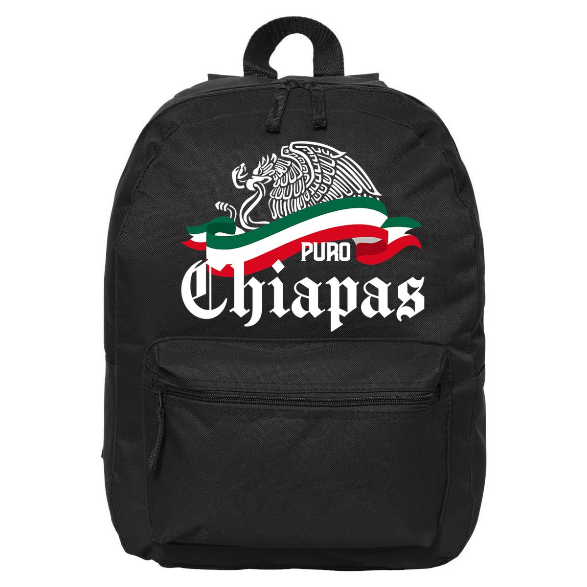 Chiapas Mexico Puro Chiapas Eagle Flag 16 in Basic Backpack