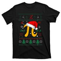 Christmas Math Pi Santa Hat Costume Xmas UGLY Teacher Gifts T-Shirt