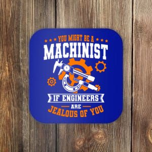 Cnc Machinist Profession Machine Tools Operator Machinery Cool Gift Coaster