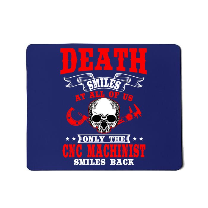 CNC Machinist Profession Machine Tools Operator Machinery Mousepad