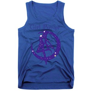 Crescent Moon Planet Sailor Astronomy Mom Anime Fans Gift Tank Top