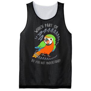 Catalina Macaw Parrot Aaa Funny Cute Pet Hybrid Bird Mom Dad Mesh Reversible Basketball Jersey Tank