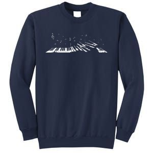 Classical Music Piano Player Gift Music Notes Piano Sweatshirt