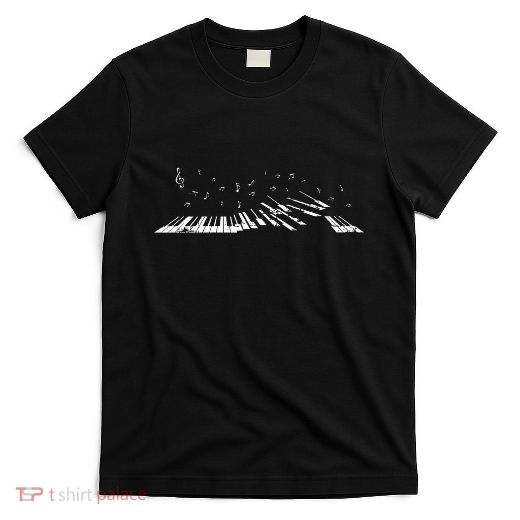 Classical Music Piano Player Gift Music Notes Piano T-Shirt