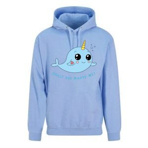 Cute Marriage Proposal Whale You Marry Me? Unisex Surf Hoodie