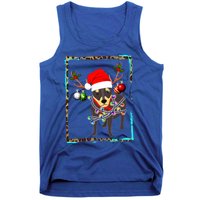 Christmas Miniature Pinscher Reindeer Santa Min Pin Dog Mom Meaningful Gift Tank Top