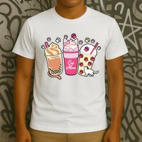 Cat Mom Paw Frappuccino Cute T-Shirt