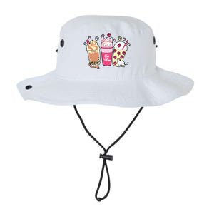 Cat Mom Paw Frappuccino Cute Legacy Cool Fit Booney Bucket Hat