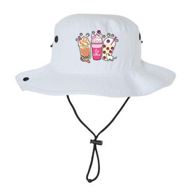 Cat Mom Paw Frappuccino Cute Bucket Hat