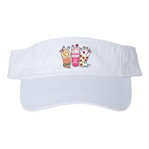 Cat Mom Paw Frappuccino Cute Valucap Bio-Washed Visor