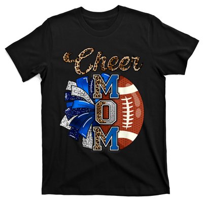 Cheer Mom Pom Pom Football T-Shirt