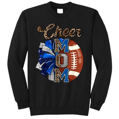 Cheer Mom Pom Pom Football Tall Sweatshirt