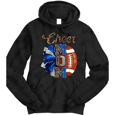 Cheer Mom Pom Pom Football Tie Dye Hoodie