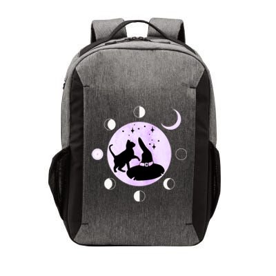 Cat Moon Phases Cute Gift Black Cat Moon Gift Witch Great Gift Vector Backpack