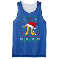 Christmas Math Pi Santa Hat Costume Xmas Ugly Teacher Funny Gift Funny Gift Mesh Reversible Basketball Jersey Tank