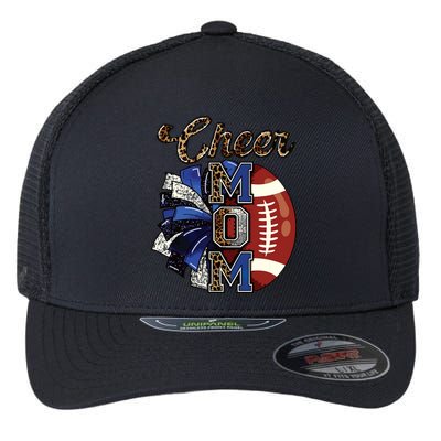 Cheer Mom Pom Pom Football Flexfit Unipanel Trucker Cap