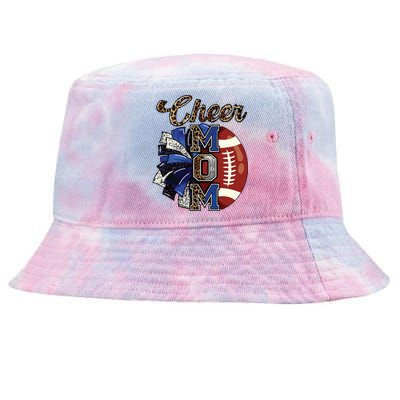 Cheer Mom Pom Pom Football Tie-Dyed Bucket Hat