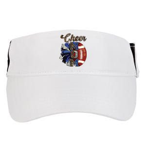 Cheer Mom Pom Pom Football Adult Drive Performance Visor