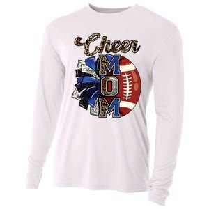 Cheer Mom Pom Pom Football Cooling Performance Long Sleeve Crew