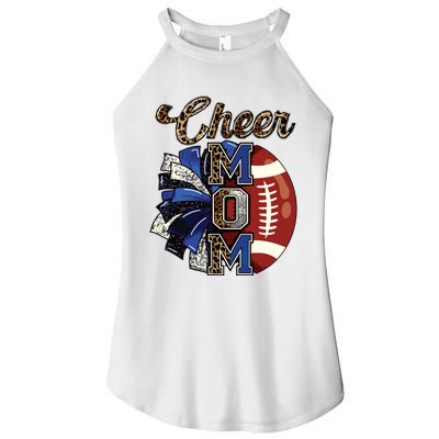 Cheer Mom Pom Pom Football Women’s Perfect Tri Rocker Tank