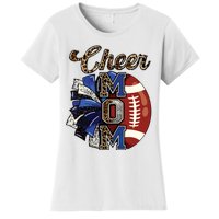 Cheer Mom Pom Pom Football Women's T-Shirt