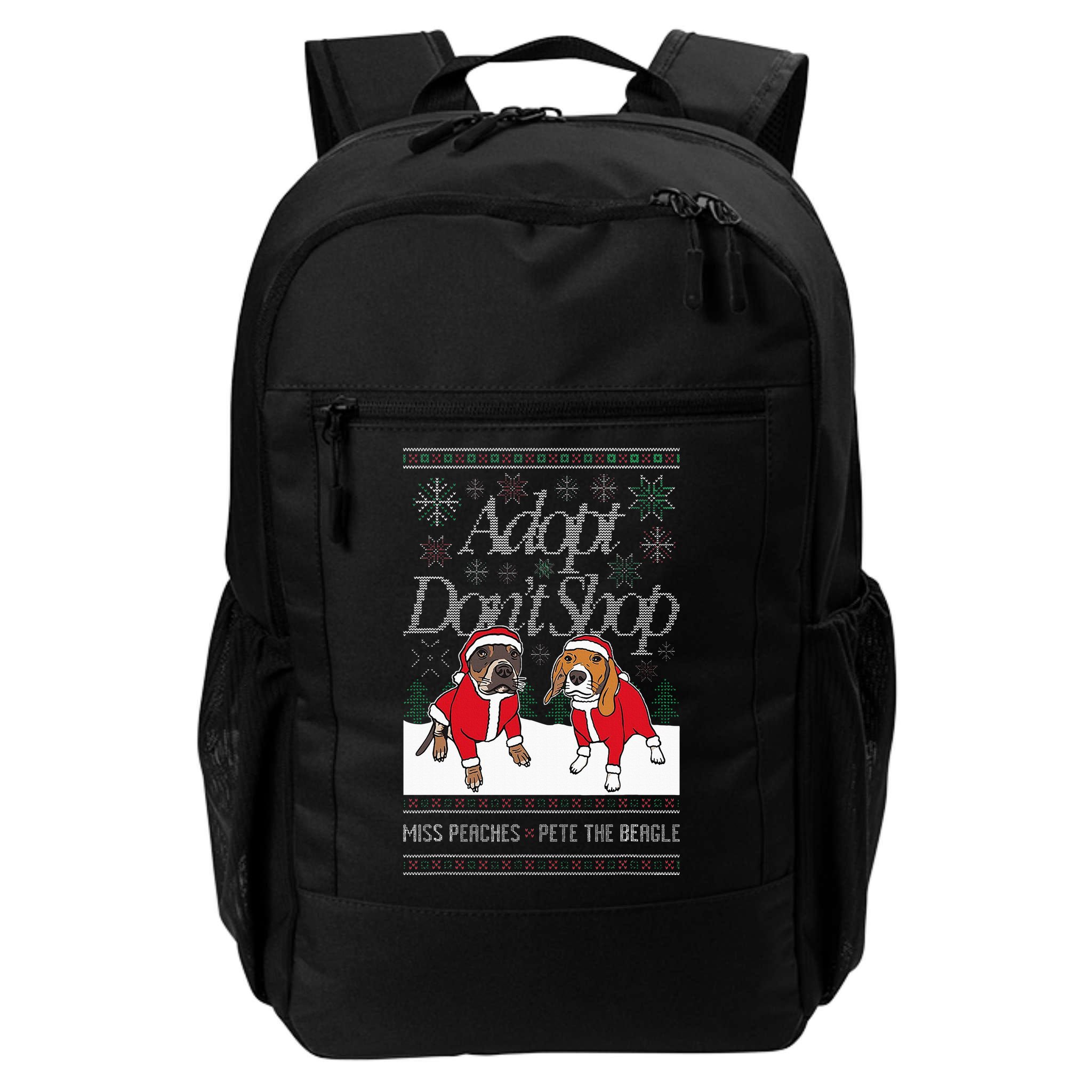 Christmas Miss Peaches & Pete The Beagle Backpack