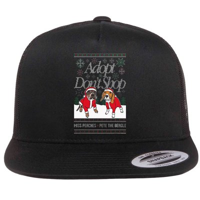 Christmas Miss Peaches & Pete The Beagle Flatbill Hat