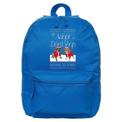 Christmas Miss Peaches & Pete The Beagle 16 in Basic Backpack