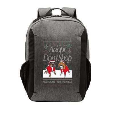 Christmas Miss Peaches & Pete The Beagle Vector Backpack