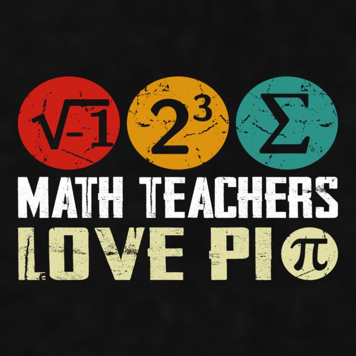 Cute Math Pi Day Math Teachers Math Lover Numbers And Pi Day Cool Gift Ladies PosiCharge Tri-Blend Wicking Tank
