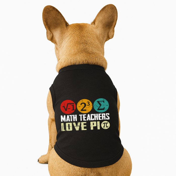 Cute Math Pi Day Math Teachers Math Lover Numbers And Pi Day Cool Gift Doggie Tank
