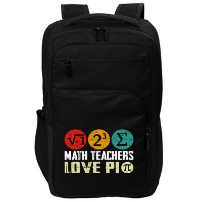 Cute Math Pi Day Math Teachers Math Lover Numbers And Pi Day Cool Gift Impact Tech Backpack