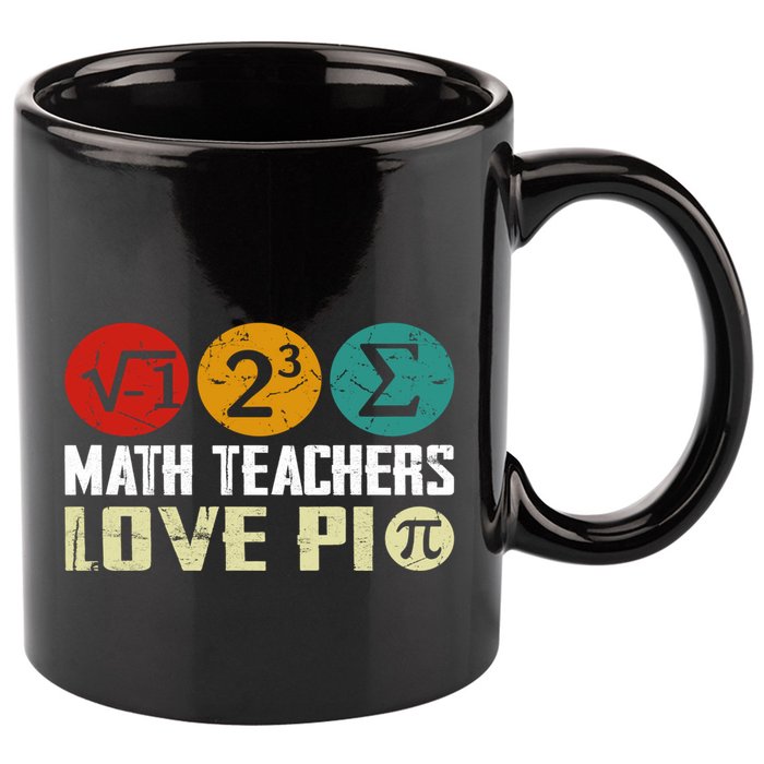 Cute Math Pi Day Math Teachers Math Lover Numbers And Pi Day Cool Gift 11oz C Handle Ceramic Mug