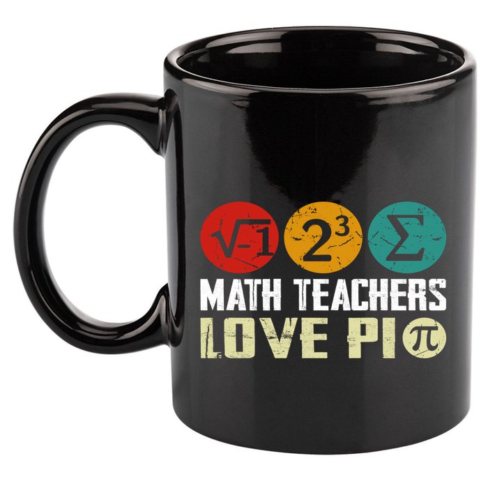 Cute Math Pi Day Math Teachers Math Lover Numbers And Pi Day Cool Gift 11oz C Handle Ceramic Mug