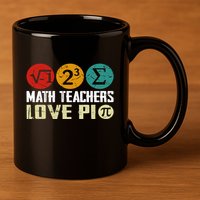 Cute Math Pi Day Math Teachers Math Lover Numbers And Pi Day Cool Gift 11oz C Handle Ceramic Mug