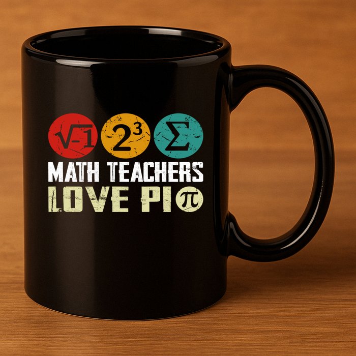 Cute Math Pi Day Math Teachers Math Lover Numbers And Pi Day Cool Gift 11oz C Handle Ceramic Mug
