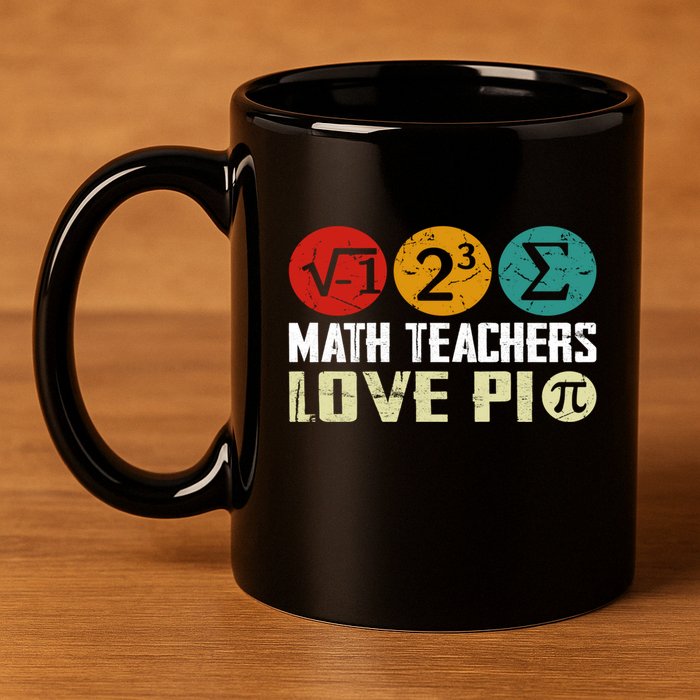 Cute Math Pi Day Math Teachers Math Lover Numbers And Pi Day Cool Gift 11oz C Handle Ceramic Mug