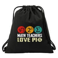 Cute Math Pi Day Math Teachers Math Lover Numbers And Pi Day Cool Gift Drawstring Bag