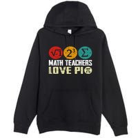 Cute Math Pi Day Math Teachers Math Lover Numbers And Pi Day Cool Gift Premium Pullover Hoodie