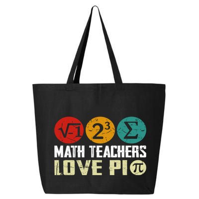 Cute Math Pi Day Math Teachers Math Lover Numbers And Pi Day Cool Gift 25L Jumbo Tote