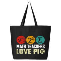 Cute Math Pi Day Math Teachers Math Lover Numbers And Pi Day Cool Gift 25L Jumbo Tote