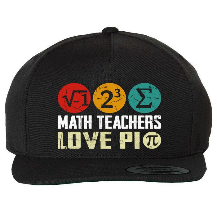 Cute Math Pi Day Math Teachers Math Lover Numbers And Pi Day Cool Gift Wool Snapback Cap