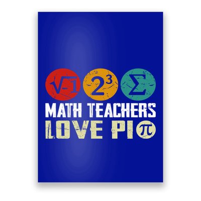 Cute Math Pi Day Math Teachers Math Lover Numbers And Pi Day Cool Gift Poster