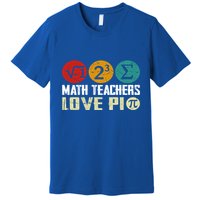 Cute Math Pi Day Math Teachers Math Lover Numbers And Pi Day Cool Gift Premium T-Shirt
