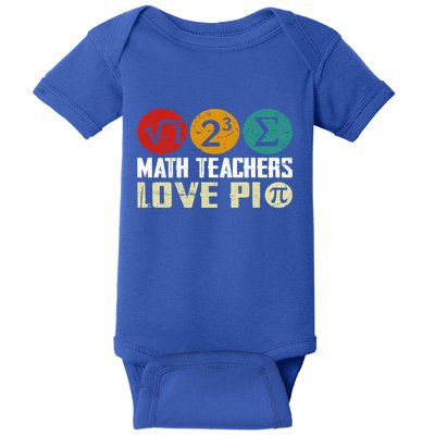 Cute Math Pi Day Math Teachers Math Lover Numbers And Pi Day Cool Gift Baby Bodysuit