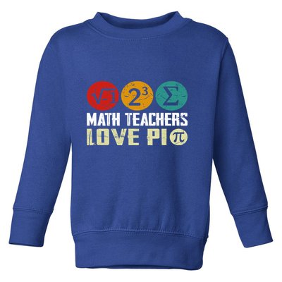 Cute Math Pi Day Math Teachers Math Lover Numbers And Pi Day Cool Gift Toddler Sweatshirt