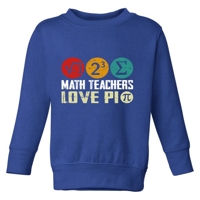 Cute Math Pi Day Math Teachers Math Lover Numbers And Pi Day Cool Gift Toddler Sweatshirt